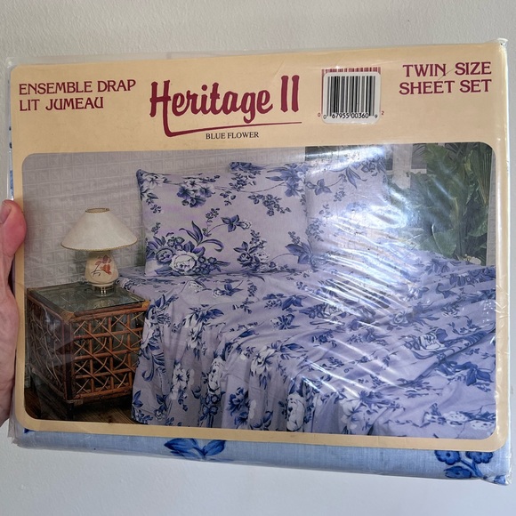 vintage twin bedsheet set brand new in packaging - Picture 7 of 7
